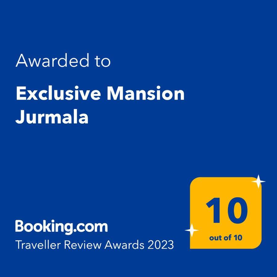 Exclusive Mansion Jurmala Villa Exterior foto
